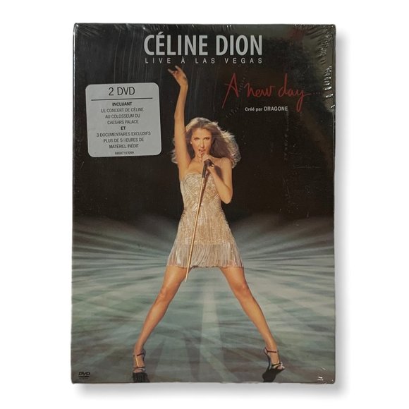 π2/$20πSEALED - Celine Dion: A New Day - Live in Las Vegas DVD - French - Picture 2 of 4